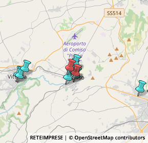 Mappa Via dei Platani, 97013 Comiso RG, Italia (3.52)