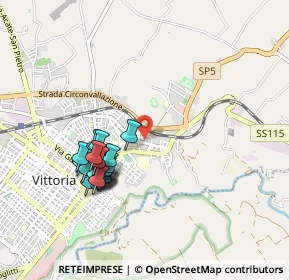 Mappa Via Emanuele Nicosia, 97019 Vittoria RG, Italia (0.99)