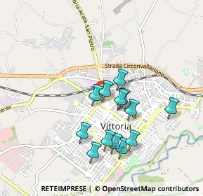 Mappa Via Volontari della Libertà, 97019 Vittoria RG, Italia (0.90154)