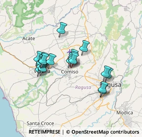 Mappa Via Federico de Roberto, 97013 Comiso RG, Italia (6.5015)