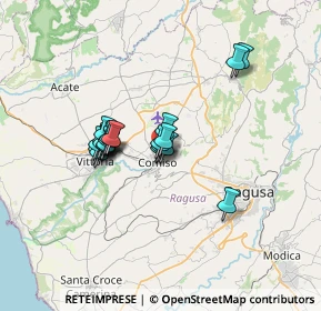 Mappa Via Federico de Roberto, 97013 Comiso RG, Italia (5.594)