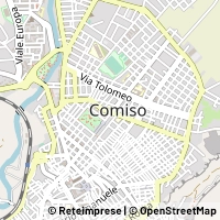 Térkép Comiso