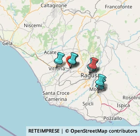 Mappa Via Albert Einstein, 97013 Comiso RG, Italia (10.07692)