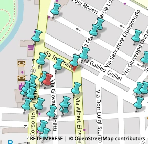 Mappa Via Albert Einstein, 97013 Comiso RG, Italia (0.08571)