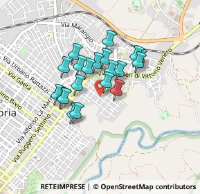 Mappa Via G. di Modica, 97019 Vittoria RG, Italia (0.361)