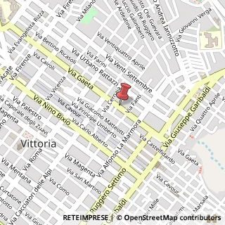 Mappa Via Gaeta, 157, 97019 Vittoria, Ragusa (Sicilia)