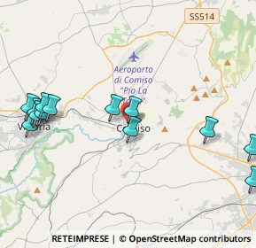 Mappa Corso Ho Chi Min, 97013 Comiso RG, Italia (5.51538)