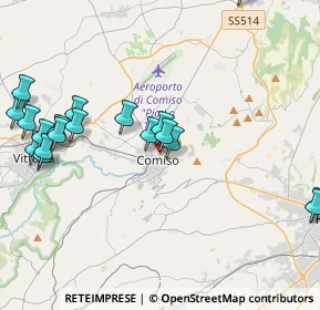 Mappa Via Robert Koch, 97013 Comiso RG, Italia (5.54579)