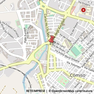 Mappa Corso Ho Chi Min, 83, 97013 Comiso, Ragusa (Sicilia)