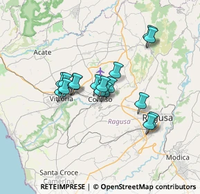Mappa Via Anton P. Cechov, 97013 Comiso RG, Italia (5.81765)