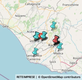 Mappa Via delle Americhe, 97013 Comiso RG, Italia (8.805)