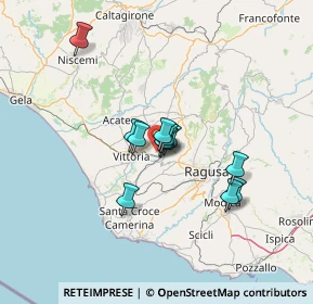 Mappa Via delle Americhe, 97013 Comiso RG, Italia (10.28667)