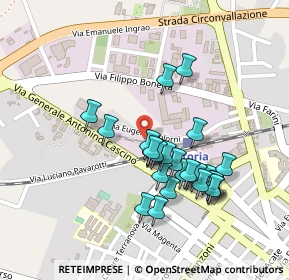 Mappa Via Eugenio Colorni, 97019 Vittoria RG, Italia (0.21786)