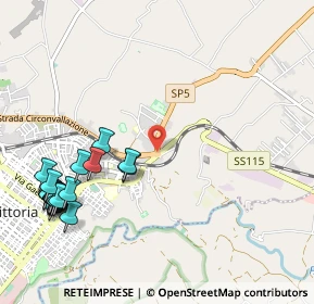 Mappa Strada Statale 115 km 0, 97019 Vittoria RG, Italia (1.5275)