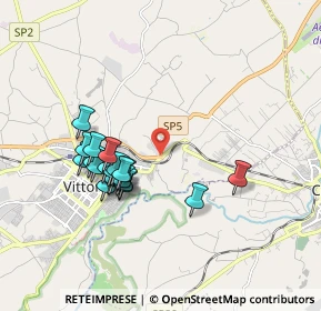 Mappa Strada Statale 115 km 0, 97019 Vittoria RG, Italia (1.8865)