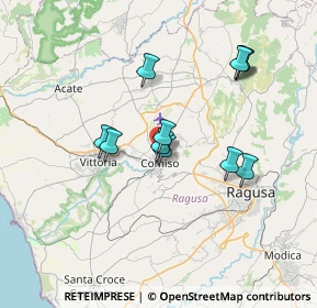 Mappa Contrada Targena, 97013 Comiso RG, Italia (6.92182)