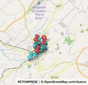 Mappa Via Elio Vitorini, 97013 Comiso RG, Italia (1.216)