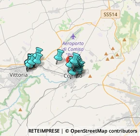 Mappa Via Enrico Fenice, 97013 Comiso RG, Italia (2.8525)