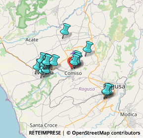 Mappa Via Enrico Fenice, 97013 Comiso RG, Italia (6.358)