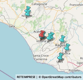 Mappa Via N, 97019 Vittoria RG, Italia (13.71)