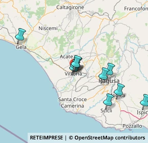 Mappa Via N, 97019 Vittoria RG, Italia (20.99167)