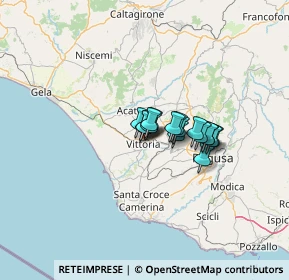 Mappa Via N, 97019 Vittoria RG, Italia (7.85647)