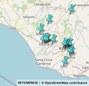 Mappa Via N, 97019 Vittoria RG, Italia (13.62313)