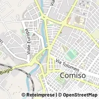 Hartă Comiso
