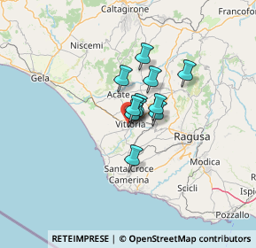 Mappa 97019 Vittoria RG, Italia (7.57182)