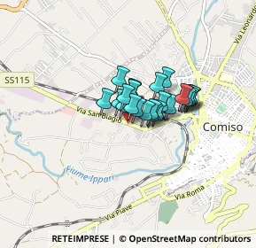 Mappa E45, 97013 Comiso RG, Italia (0.50385)