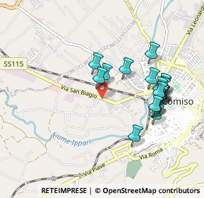 Mappa E45, 97013 Comiso RG, Italia (1.0465)