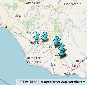 Mappa Via Giambattista Tiepolo, 97013 Comiso RG, Italia (11.755)