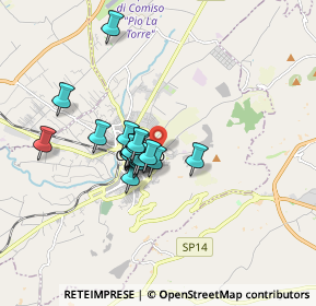 Mappa Via Piero Gobetti, 97013 Comiso RG, Italia (1.347)