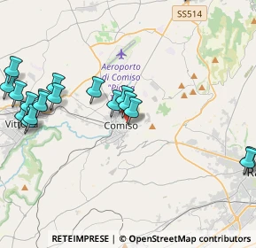 Mappa Via Piero Gobetti, 97013 Comiso RG, Italia (5.78105)