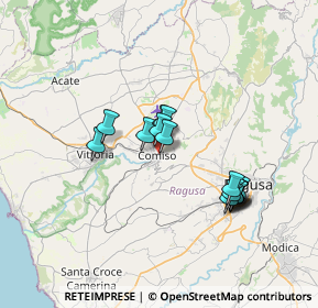 Mappa Via Giovanni Pascoli, 97013 Comiso RG, Italia (6.69067)