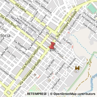 Mappa Piazza del Popolo, 38, 97019 Vittoria, Ragusa (Sicilia)