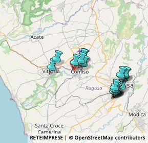 Mappa Contrada Giardinello, 97013 Comiso RG, Italia (8.36)