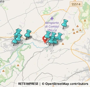 Mappa Contrada Giardinello, 97013 Comiso RG, Italia (3.5125)