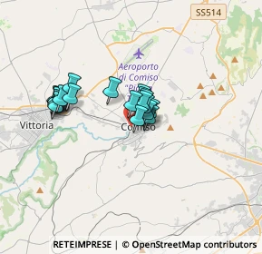 Mappa Via Antonio Pacinotti, 97013 Comiso RG, Italia (2.822)
