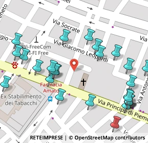 Mappa Via Evangelista Torricelli, 97013 Comiso RG, Italia (0.08148)