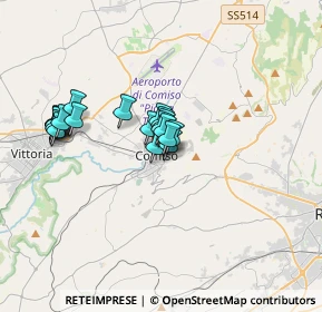 Mappa Via Evangelista Torricelli, 97013 Comiso RG, Italia (3.067)