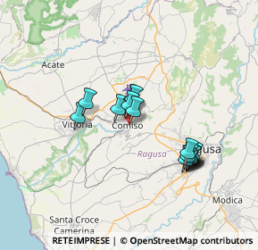 Mappa Via Evangelista Torricelli, 97013 Comiso RG, Italia (6.67267)