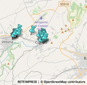 Mappa Via Canicarao, 97013 Comiso RG, Italia (3.238)