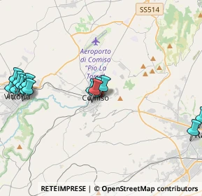 Mappa Via Canicarao, 97013 Comiso RG, Italia (5.40813)