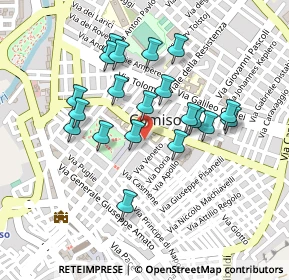 Mappa Via Generale Cascino, 97013 Comiso RG, Italia (0.231)