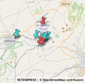 Mappa Via Generale Cascino, 97013 Comiso RG, Italia (1.89364)