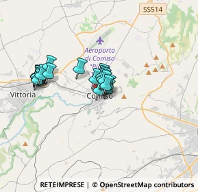 Mappa Via Generale Cascino, 97013 Comiso RG, Italia (2.9435)