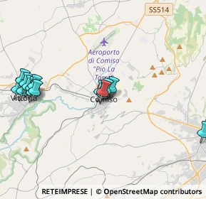 Mappa Via Generale Cascino, 97013 Comiso RG, Italia (5.07563)