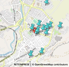 Mappa Via Generale Cascino, 97013 Comiso RG, Italia (0.43583)