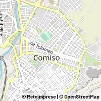 Karte Comiso